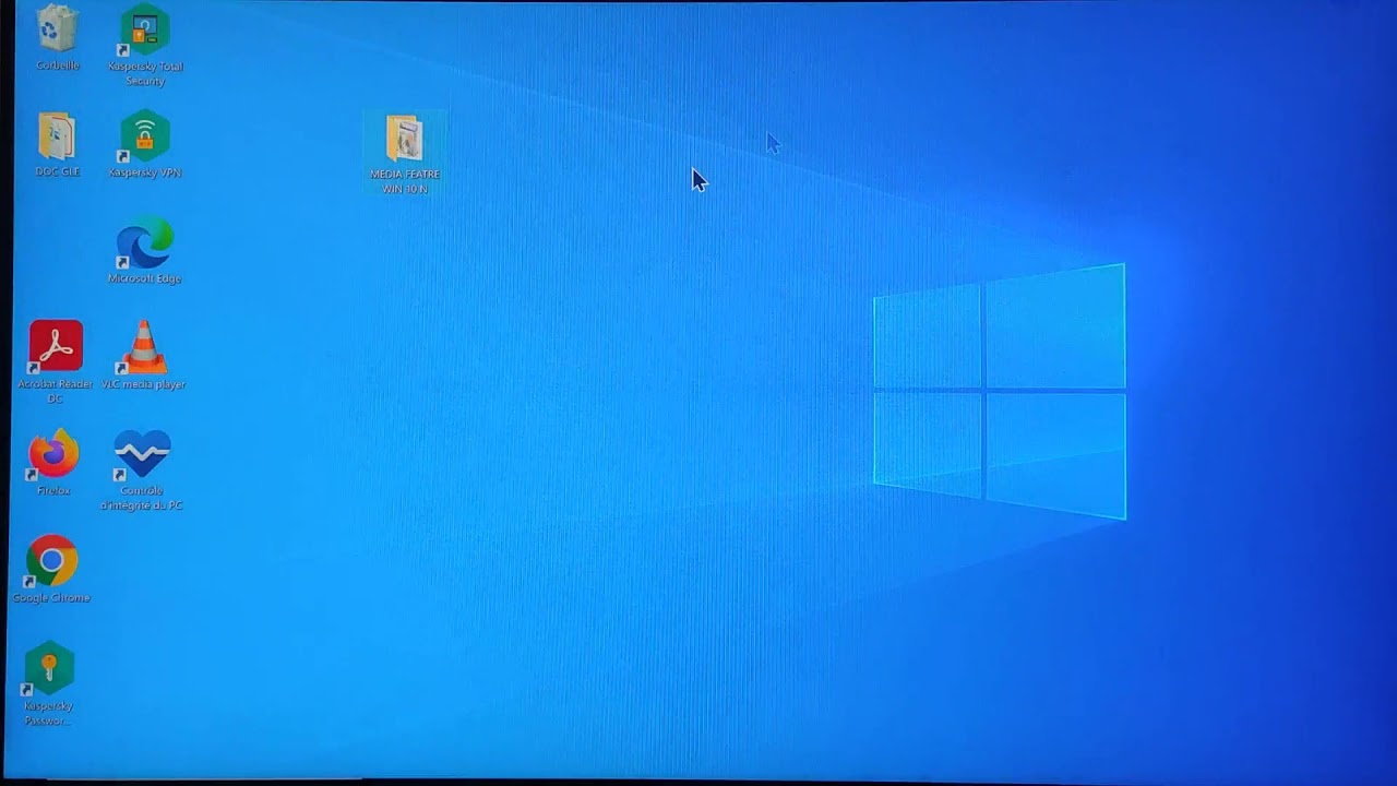 Media feature pour Win 10, installation simple et rapide ( sans t&eacute;l&eacute;chargement)