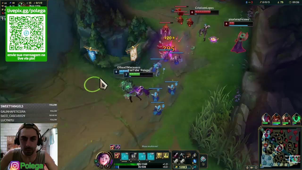 🍁Live de LOL 4i20 ∴ MARATONA NA RANKED no GOLD com g@njah e Café! League of Legends Brasil #39