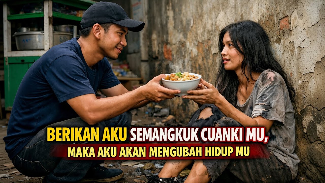 PEDAGANG CUANKI INI MEMBERI SEMANGKUK MAKANAN, TAK SANGKA HIDUPNYA LANGSUNG BERUBAH TOTAL!