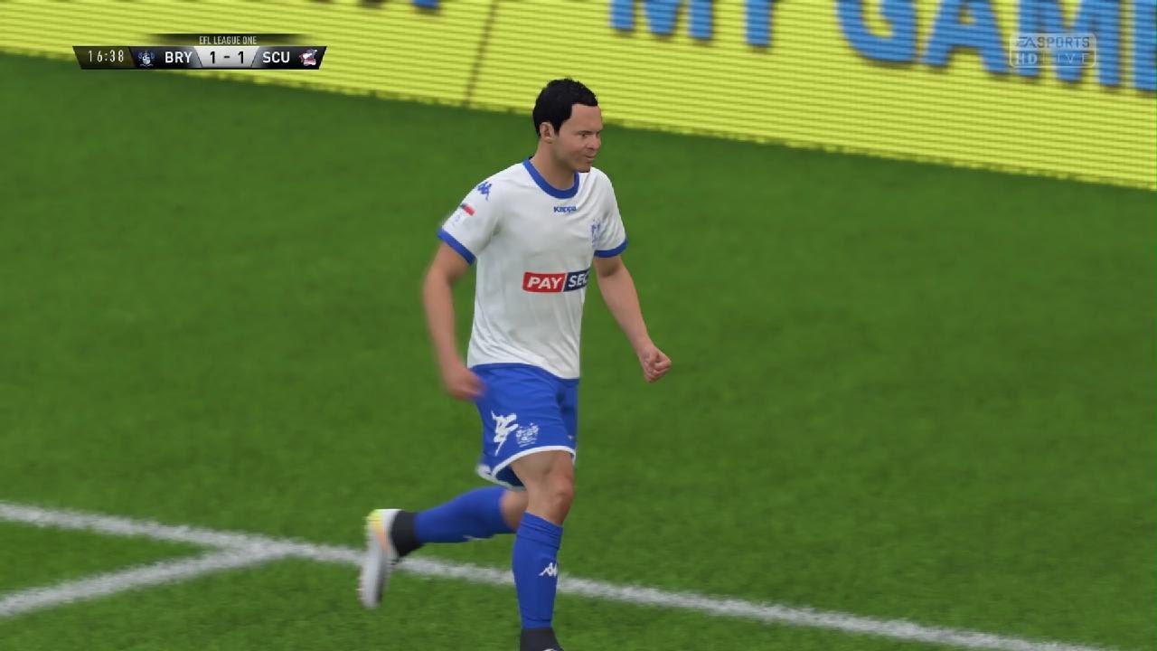 FIFA 18 bury vs Scunthorpe