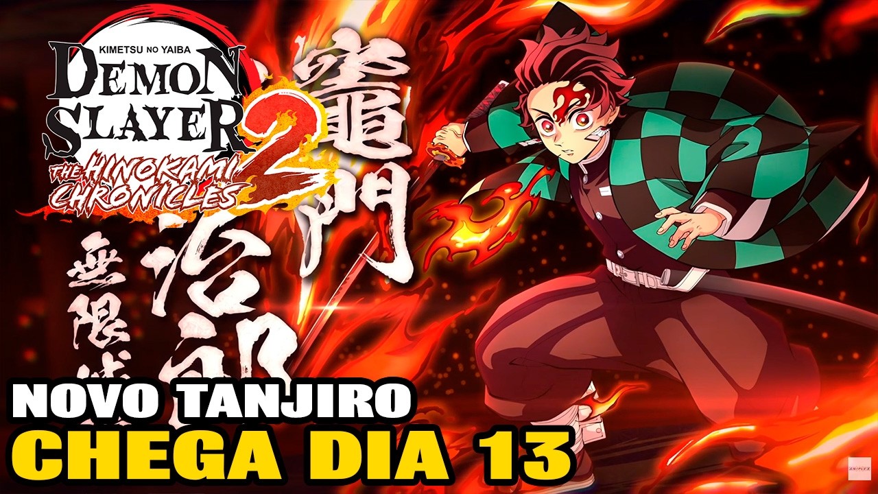 FINALMENTE FOI REVELADO O NOVO TANJIRO E SUA DATA DE LANÇAMENTO | DEMON SLAYER 2