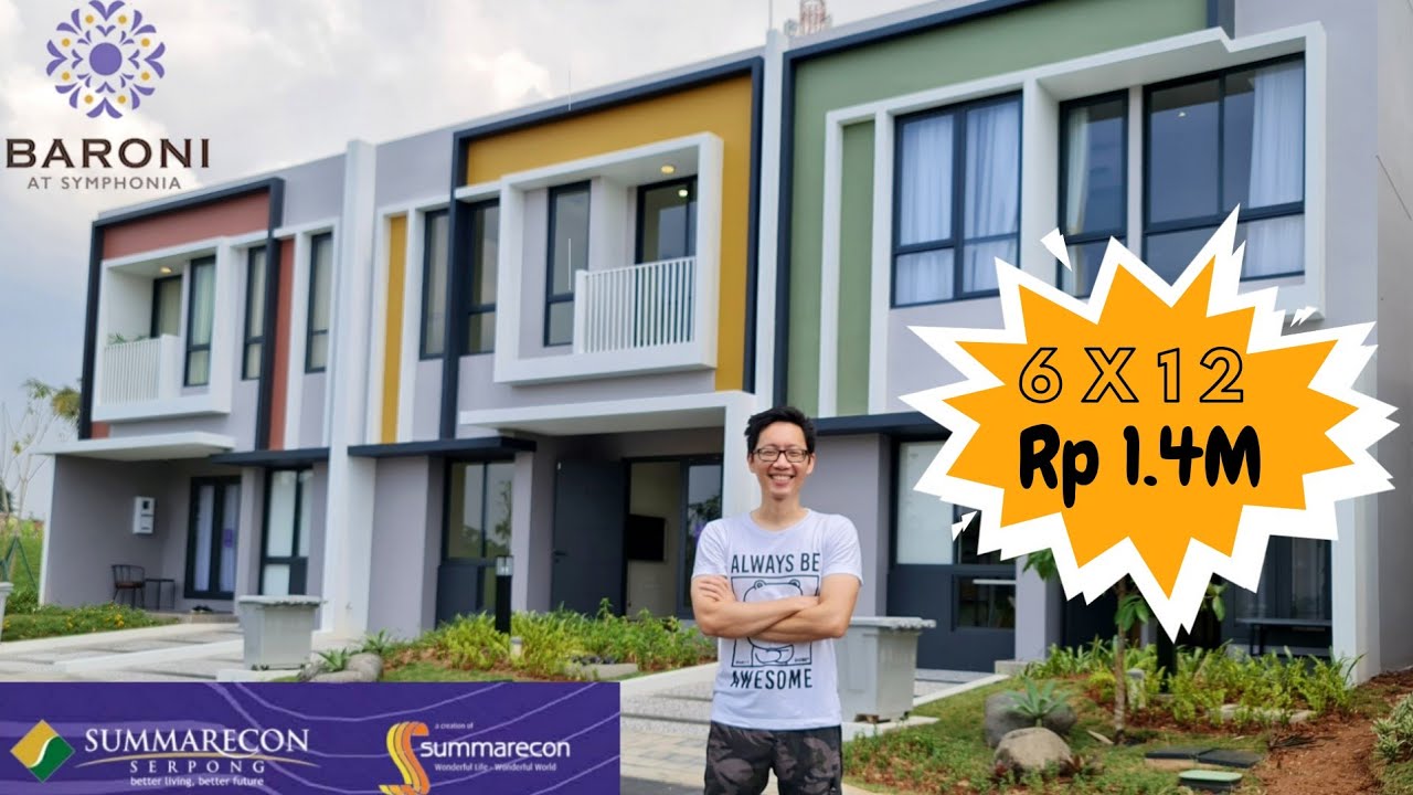 Cluster BARONI SUMMARECON SERPONG 6X12. Buat yang mau married cocok banget !