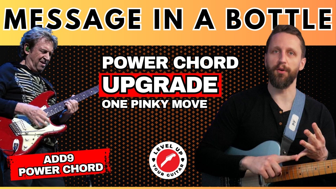 Message In A Bottle - The Police | Power Chord Guitar Lesson