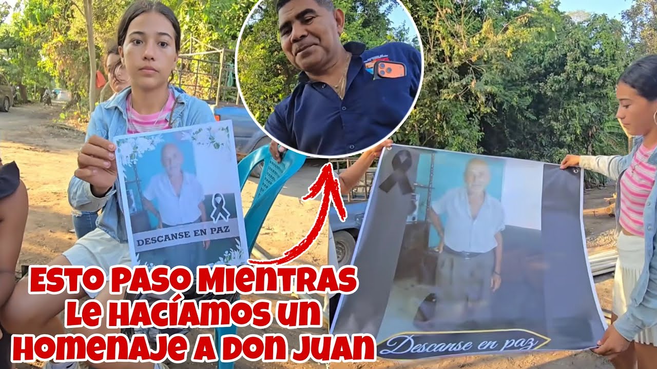 No Creerás Lo que Paso Mientras le haciamos un Homenaje A Don JUAN😱Llego el Alcalde a Decirmos Esto