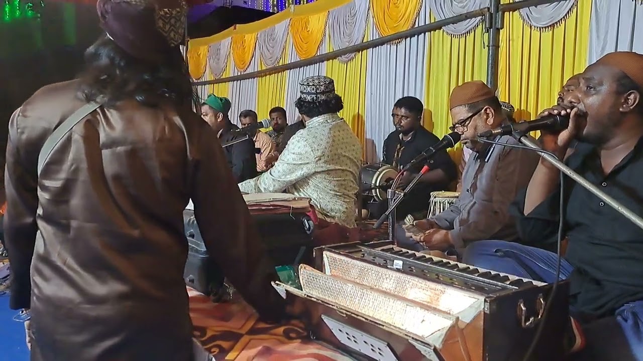 Qawali tabrez ali . hazrath gulpeer ullasha Rafaiy Dhargha