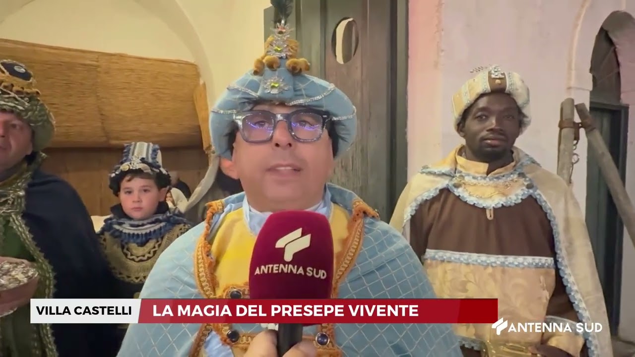28 DICEMBRE 2025   VILLA CASTELLI BR    LA MAGIA DEL PRESEPE VIVENTE