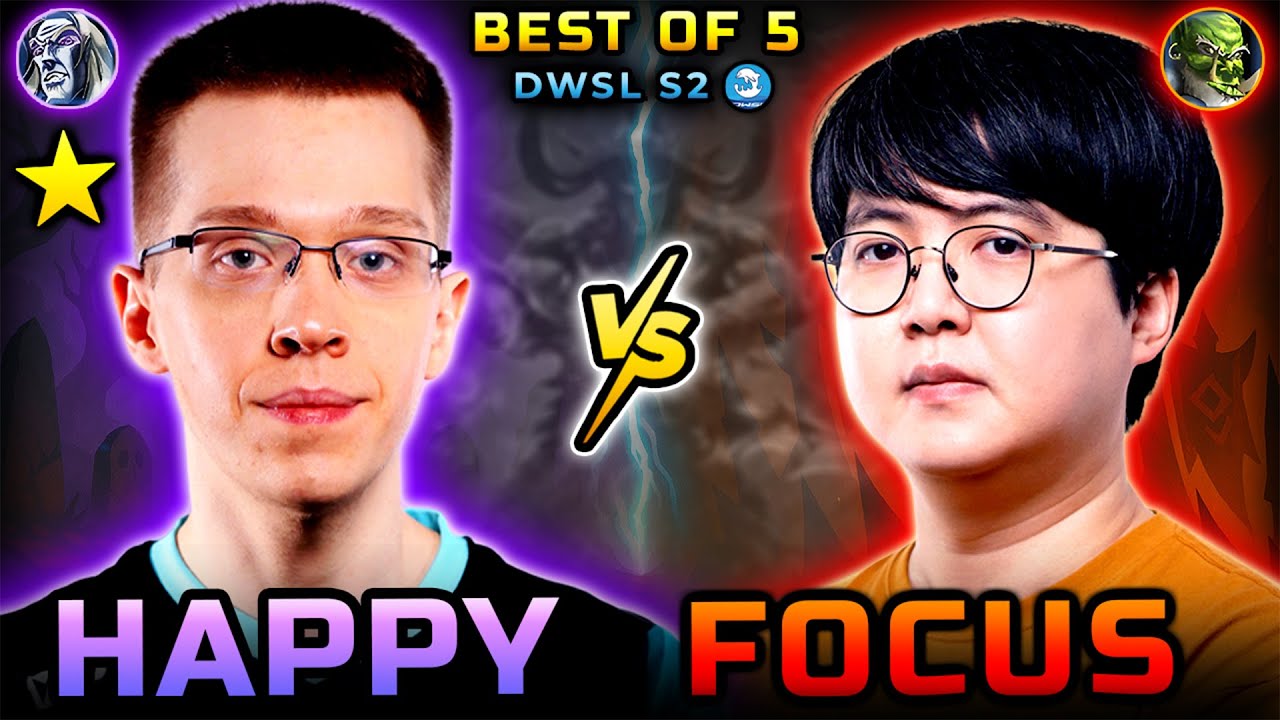WILD Series! Happy vs FoCuS (Bo5) DWSL S2 🐬 DAY 23