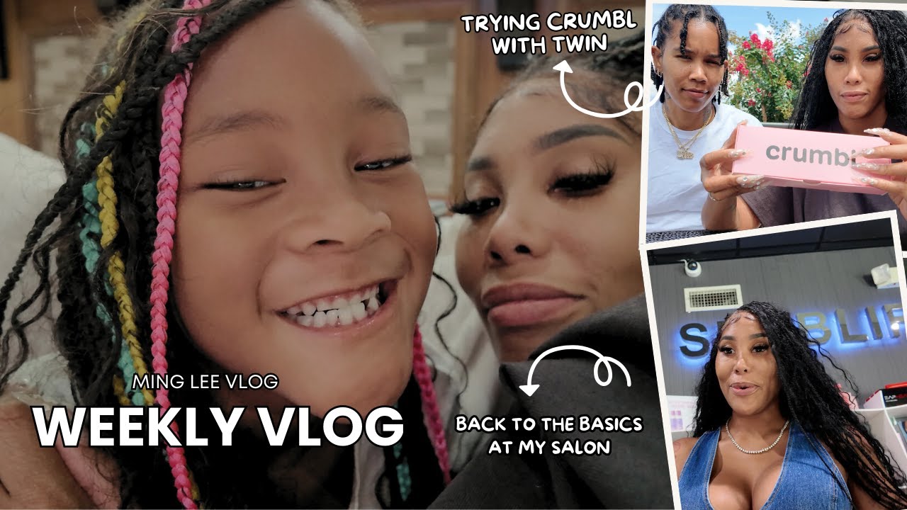 Week in My Life Vlog: Salon Life, Story Loses Tooth, Twins Try Crumbl Cookies!