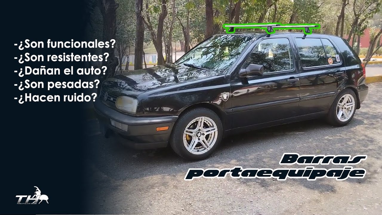 Cómo instalar BARRAS PORTAEQUIPAJE en mi Golf mk3 fácil