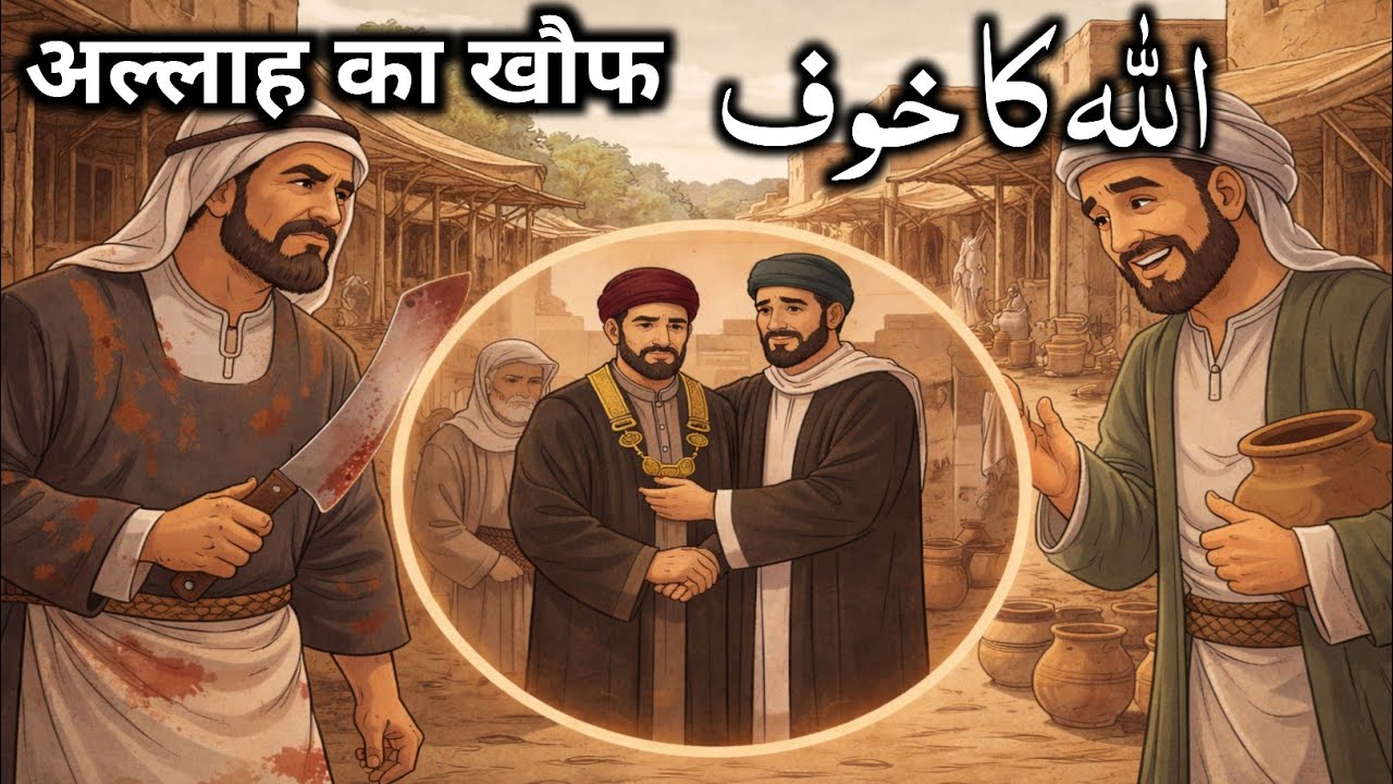 Allah Ka Khoof | Qasai Our Kumhar Ki Dastan | Moral stories | Urdu Hindi kahaniya by Rahi Voice 03 