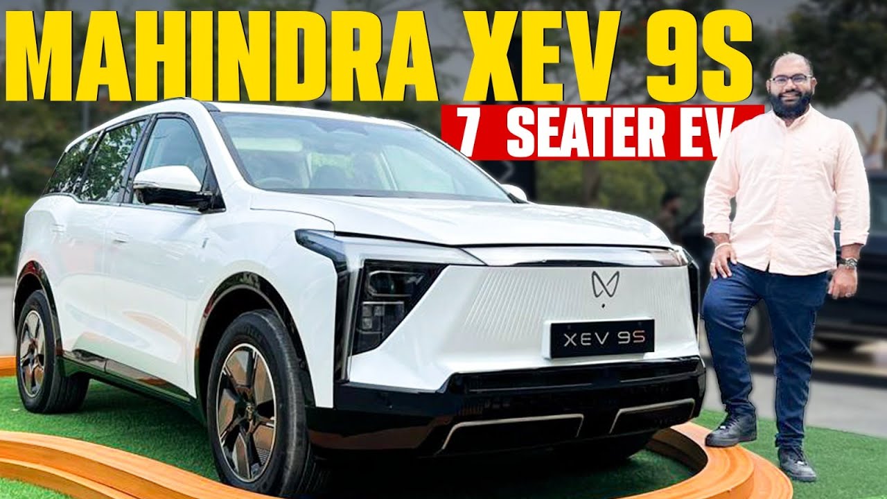 Mahindra XEV 9S Walkaround &ndash; od 19,95 lakh ₹ | 7-miejscowy samoch&oacute;d elektryczny | @MotorBeam