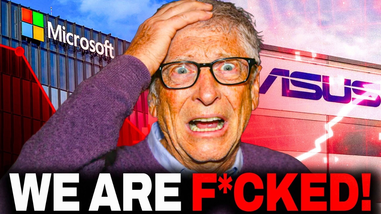 Bill Gates FURIOUS as ASUS DUMPS Windows