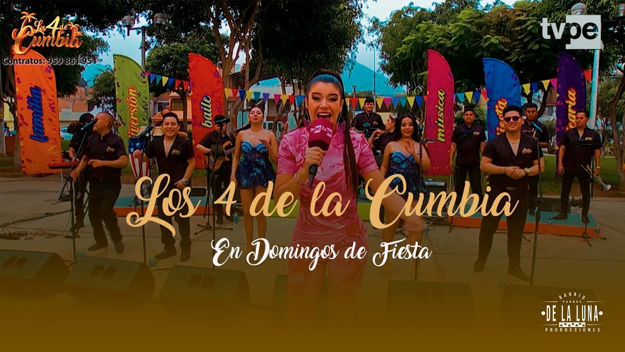 Domingos de Fiesta - Los 4 de la Cumbia en vivo