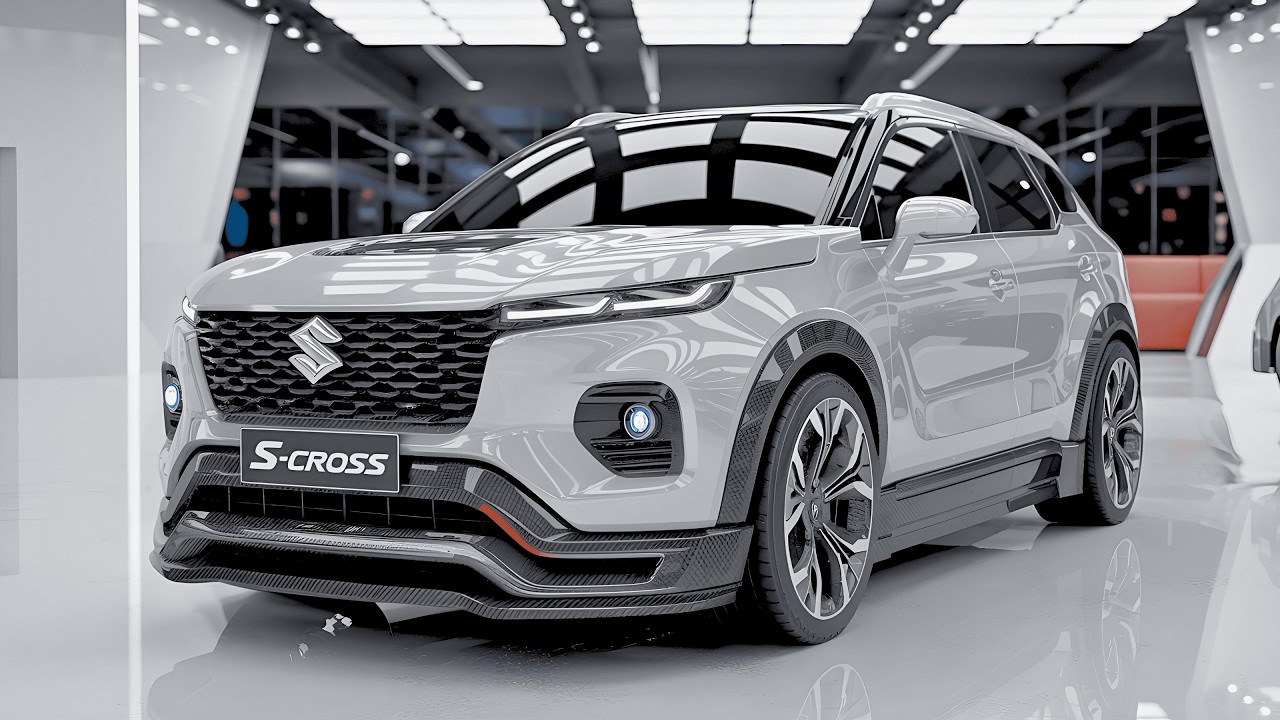 SUZUKI S-CROSS HYBRID 2026 ГОДА ошеломляет соперников экономичностью 52 мили на галлон