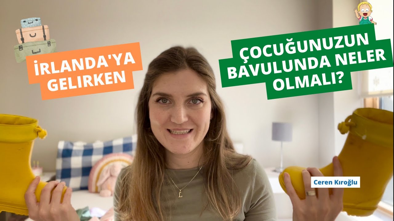 İrlanda bavulunuzda çocuğunuz için neler olmalı? ☘️ Kreş çocukları nasıl giyiniyor?