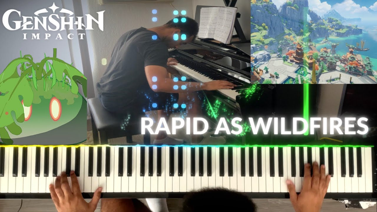 Fragile Fantasy - Genshin Impact Dragonspine OST - Piano