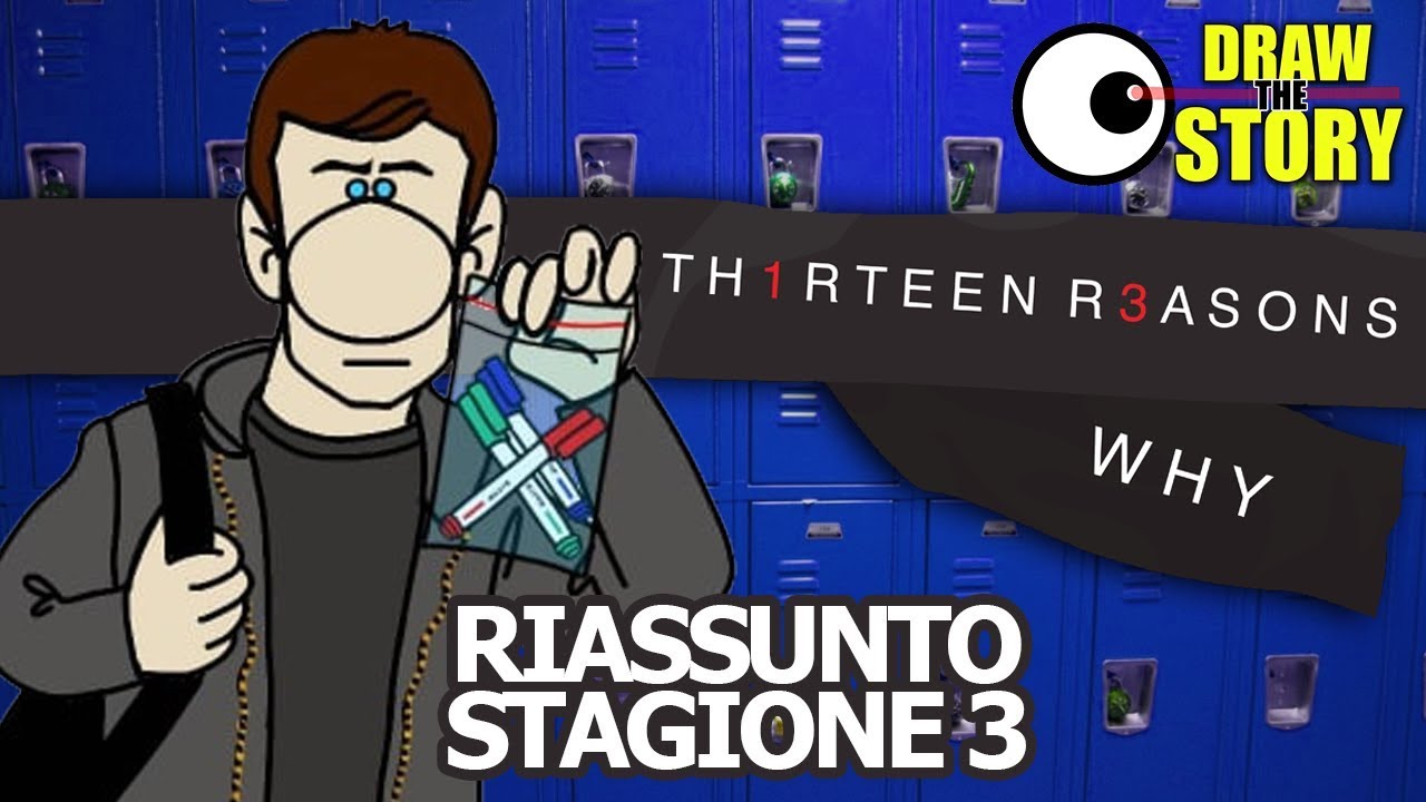 La TERZA STAGIONE di TREDICI in 13 minuti 🧾 Draw The Story
