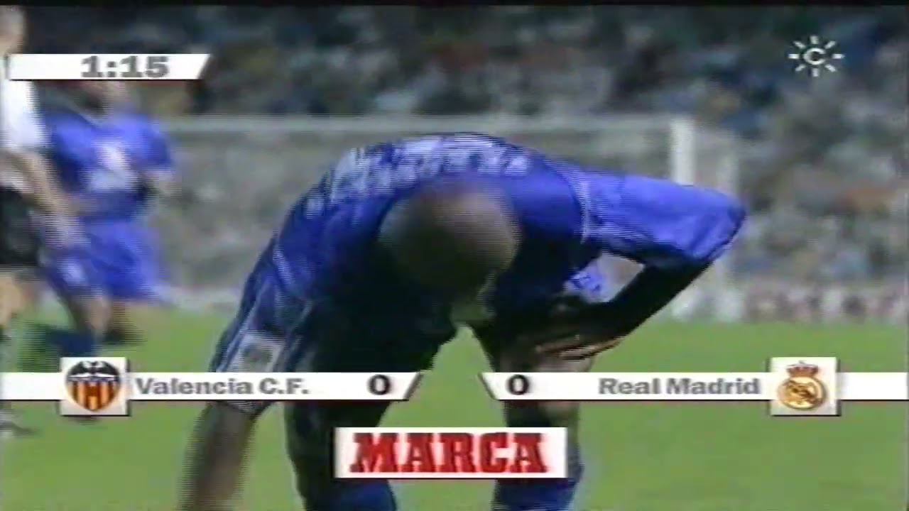 28/9/1997 Valencia C.F.- Real Madrid (0-2) Liga-Partido Completo