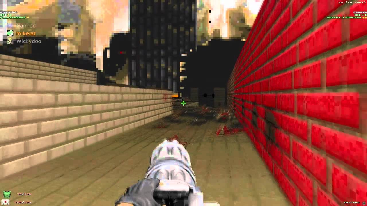 Let's Play Doom 2 - Part 3 [CO-OP & BRUTAL MOD]