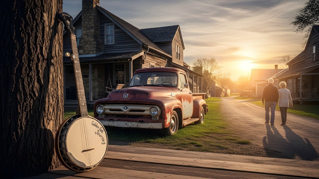 🎵 Cozy Bluegrass Banjo Music 🍂 Warm Vintage Americana for Relaxing, Focus & Peaceful Mood