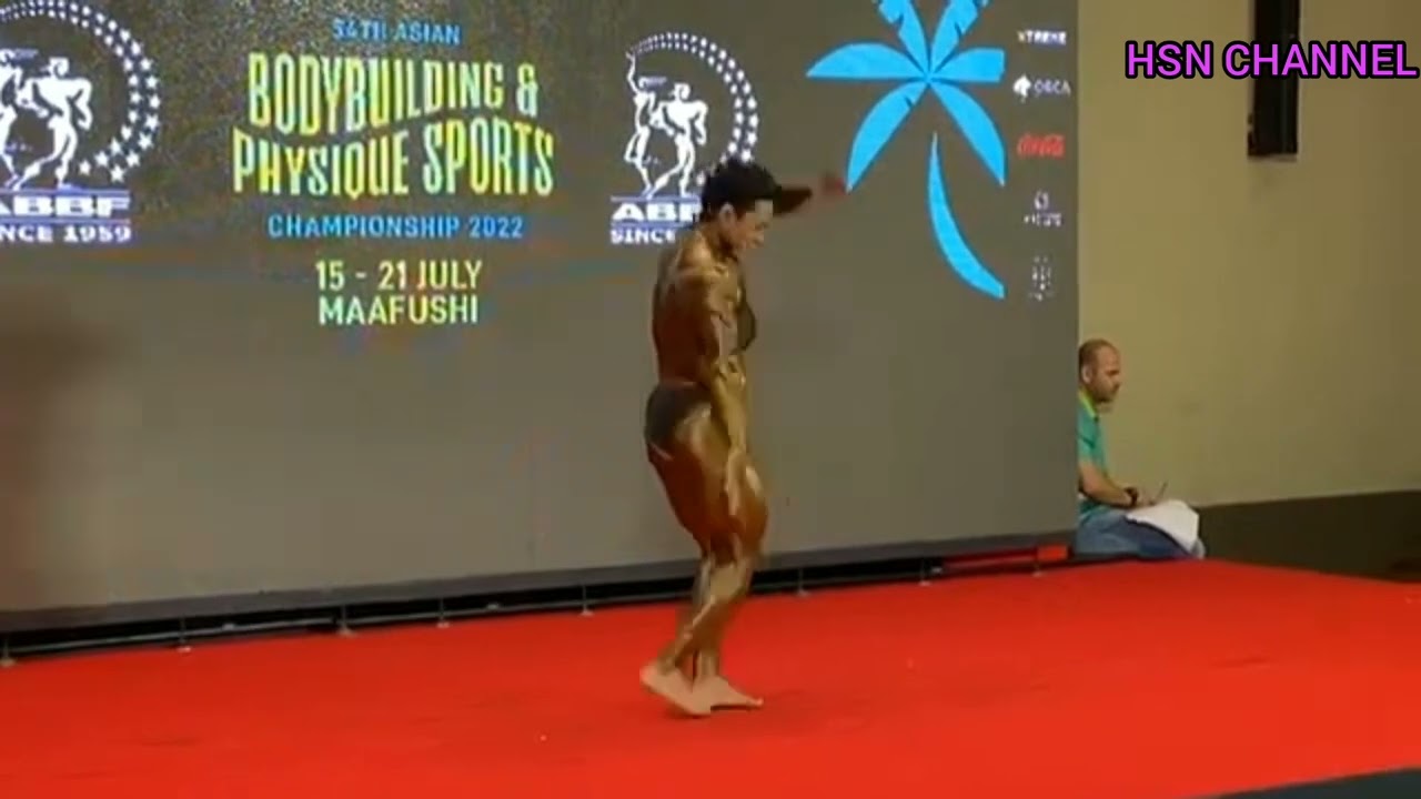 TRAN TRONG TAN - 54th asian bodybuilding and physique sports championships MALDIVES 2022