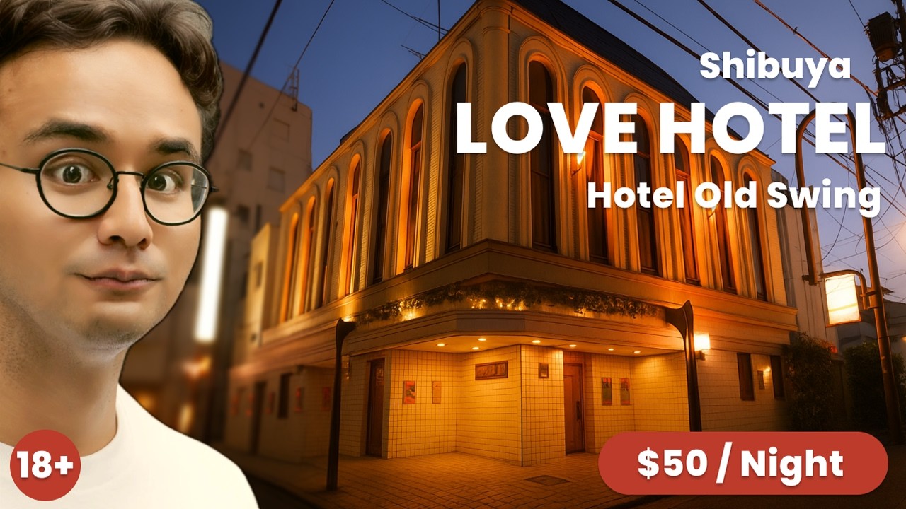 I Stayed at a Retro Love Hotel in Shibuya That is STUPIDLY Cheap (HOTEL OLD SWING Full Review)