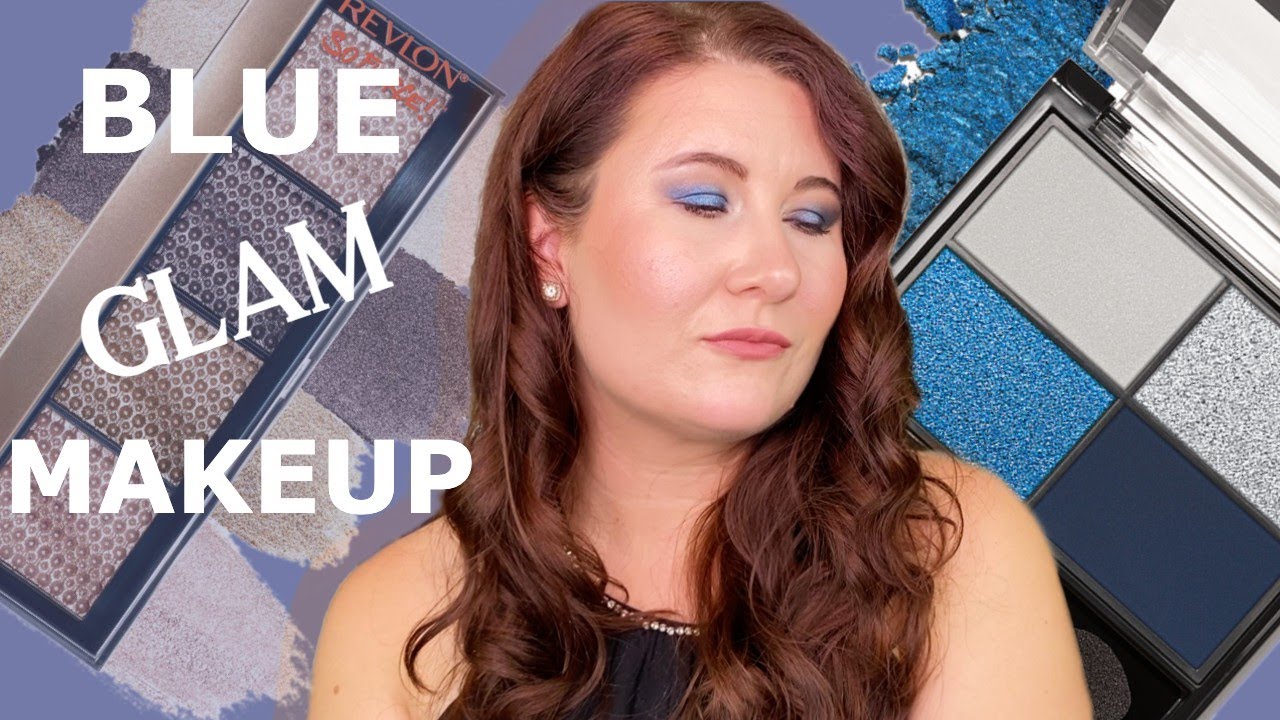 Blue Eyeshadow Tutorial Using ONLY Drugstore Makeup