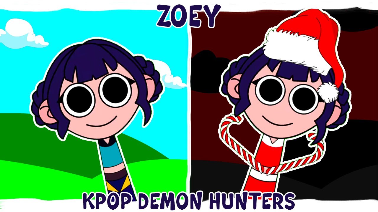 My Sprunki OC: Zoey (from KPop Demon Hunters)