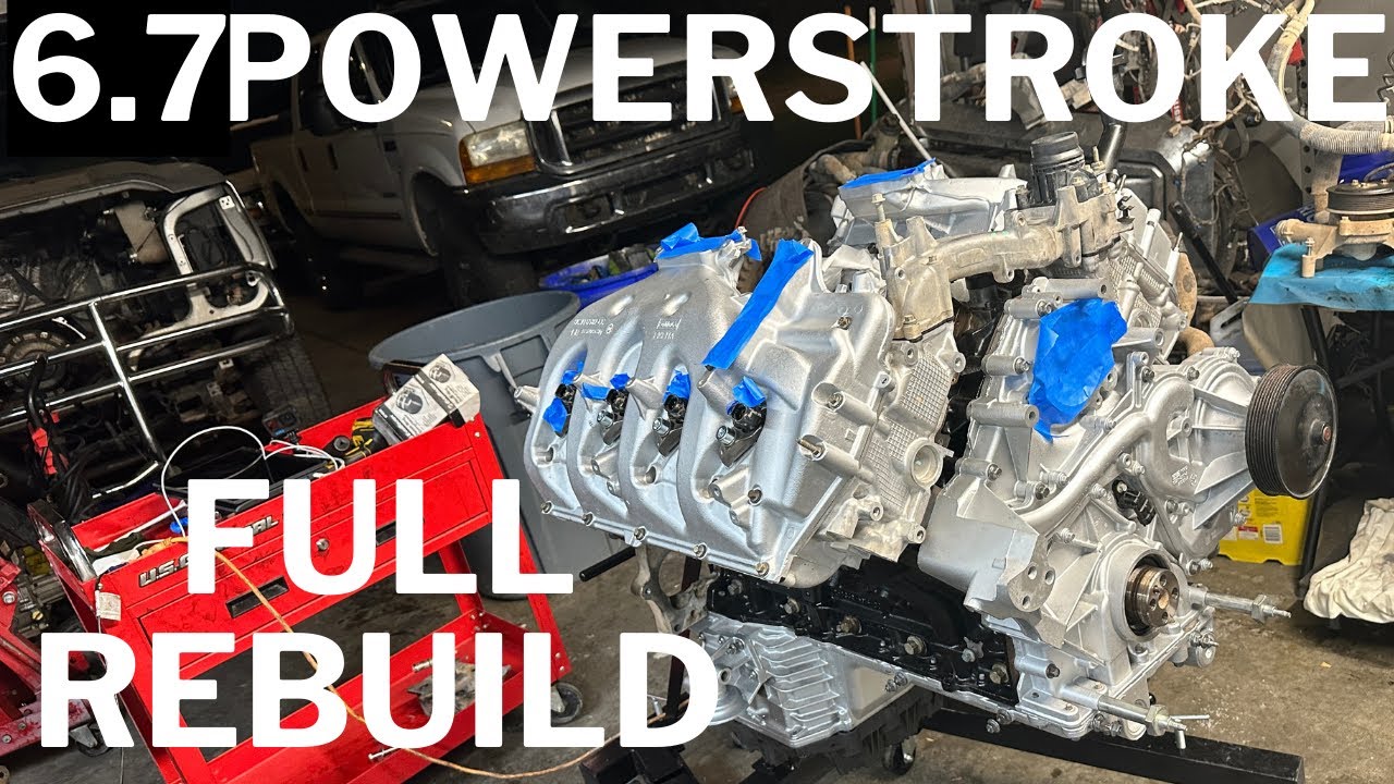 Completely Rebuilding This 6.7 Powerstroke! 6.7 Swap Bronco pt. 2