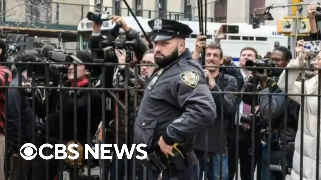 Ahead of Donald Trump's arraignment, New York City police tighten security measures