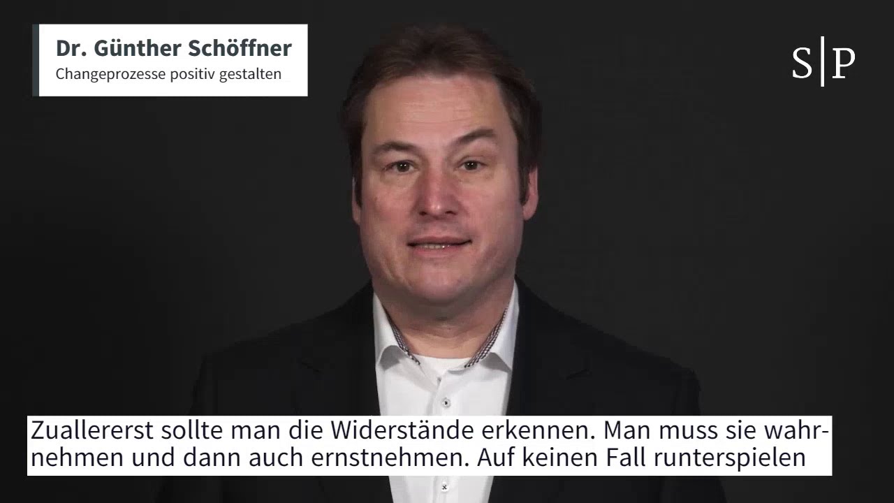 Changeprozesse positiv gestalten &ndash; 3 Fragen an Autor G&uuml;nther Sch&ouml;ffner