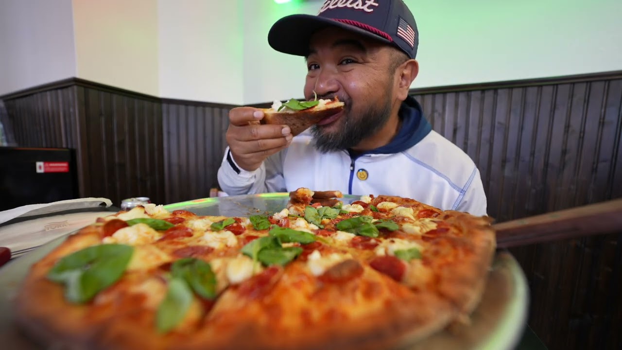 The Honeyroni Pizza at Angelina's in South Philly