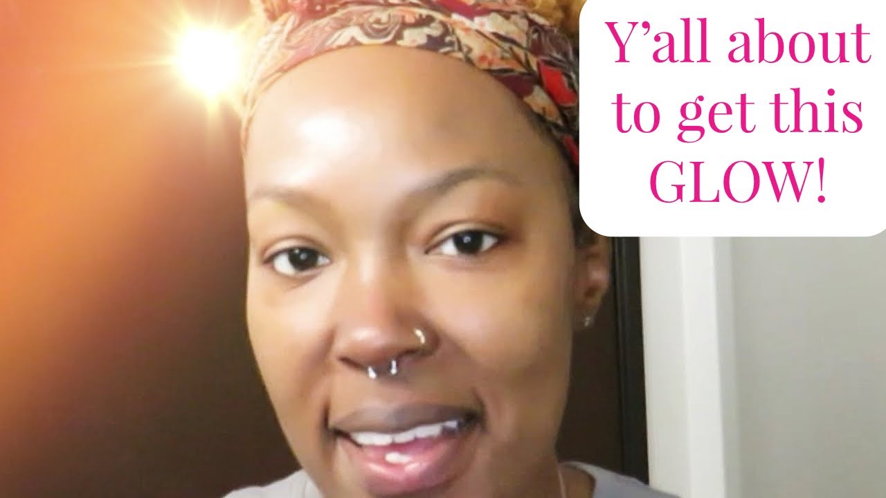 Sunday Self Care.... y’all about to get this glow.