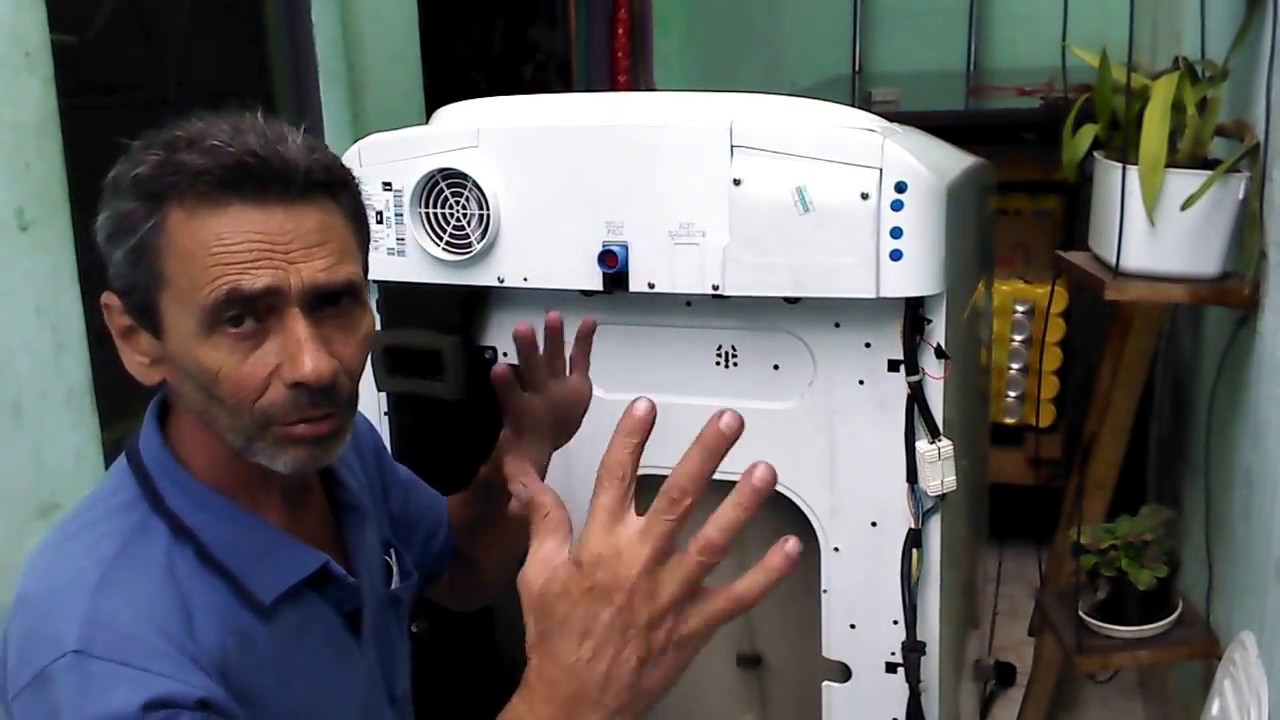 como retirar tampa fixa electrolux lst -12- lava e seca