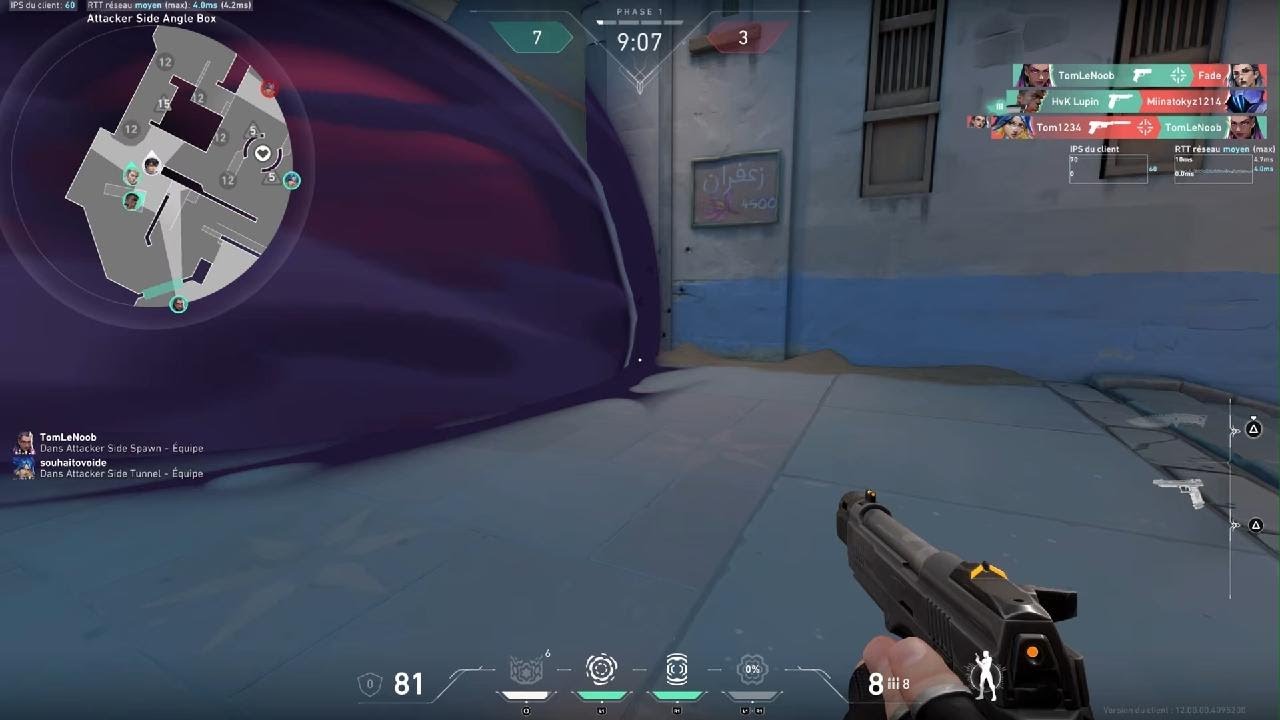 Game pour s'echauffer sur Valorant fr