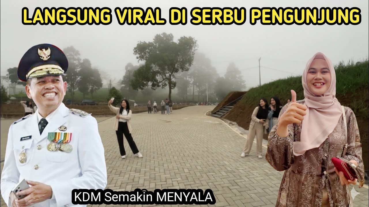 YANG SEDANG VIRAL‼️LANGSUNG DI SERBU BANYAK PEMGUNJUNG SPOT PHOTO YANG DI BANGUN KDM
