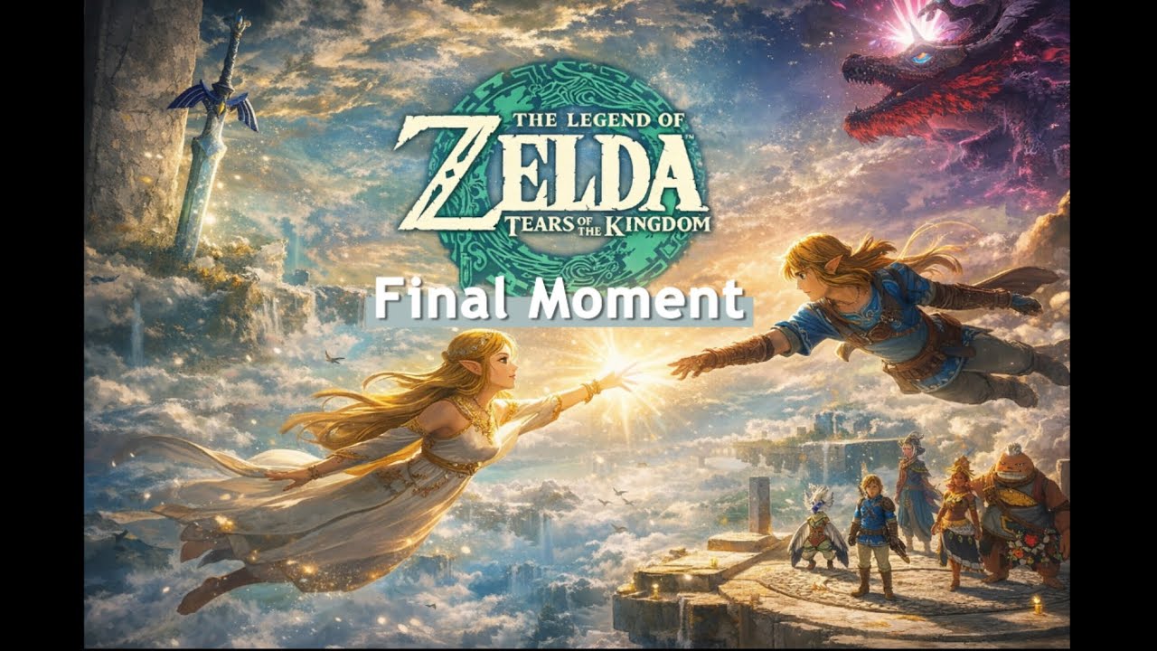  젤다의 전설 왕국의 눈물 마지막 순간  The Final Moment of a Legend Zelda Tears of the Kingdom
