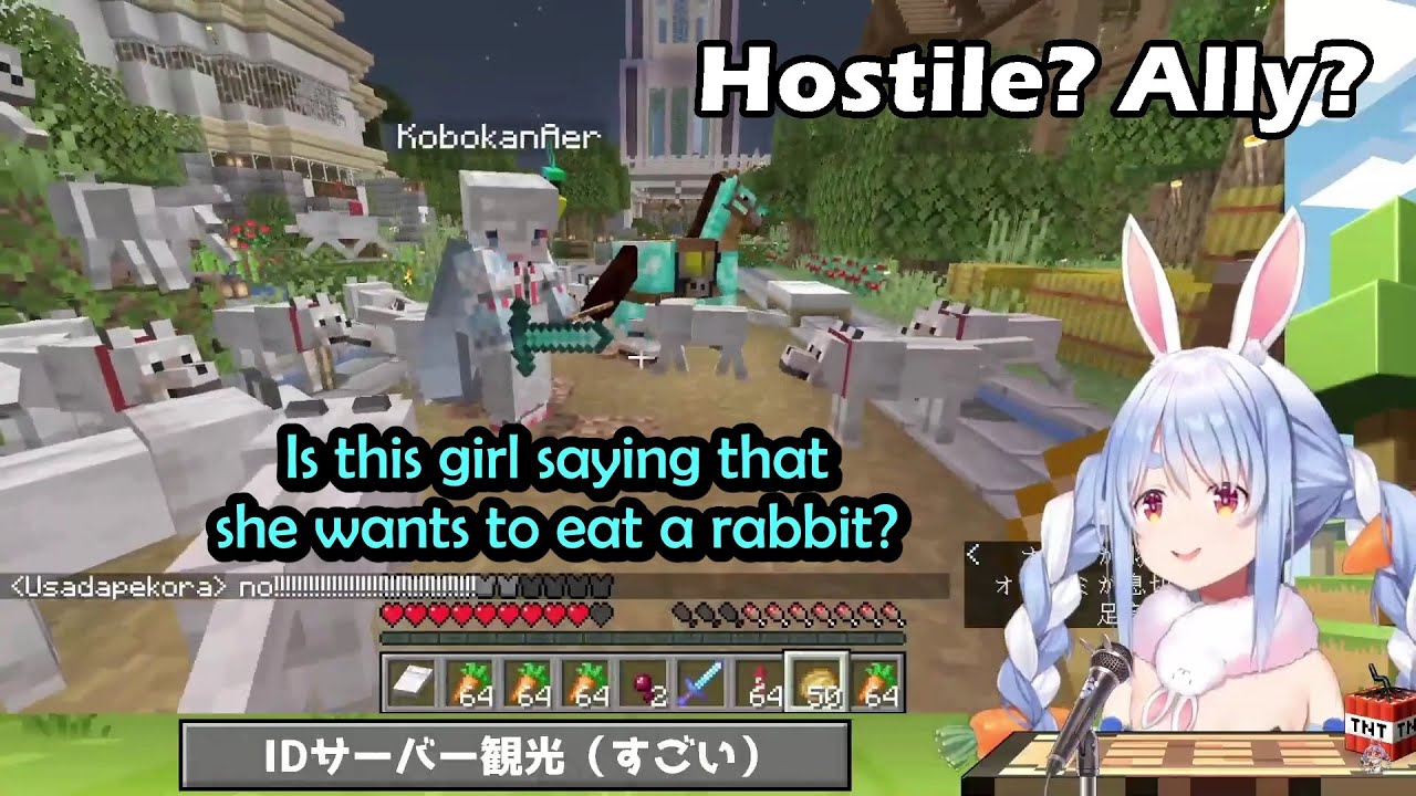 Pekora Got Bitten to Death by Kobo's 14 Doggies In Their First Interaction【Hololive English Sub】