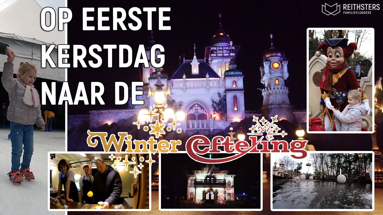NAAR DE EFTELING OP EERSTE KERSTDAG! NOVA SCHAATST VOOR DE EERSTE KEER! - VLOG #112