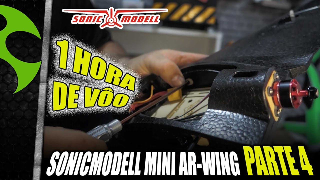 Montagem da asa Sonicmodell Mini AR Wing - Parte 4: Fuselagem - Rafael Ritter - Drone