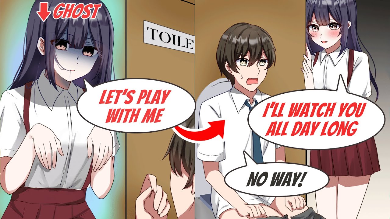【Manga】I Found a Ghost in My Bathroom but it won't Go Away so We somehow Started Living Together！