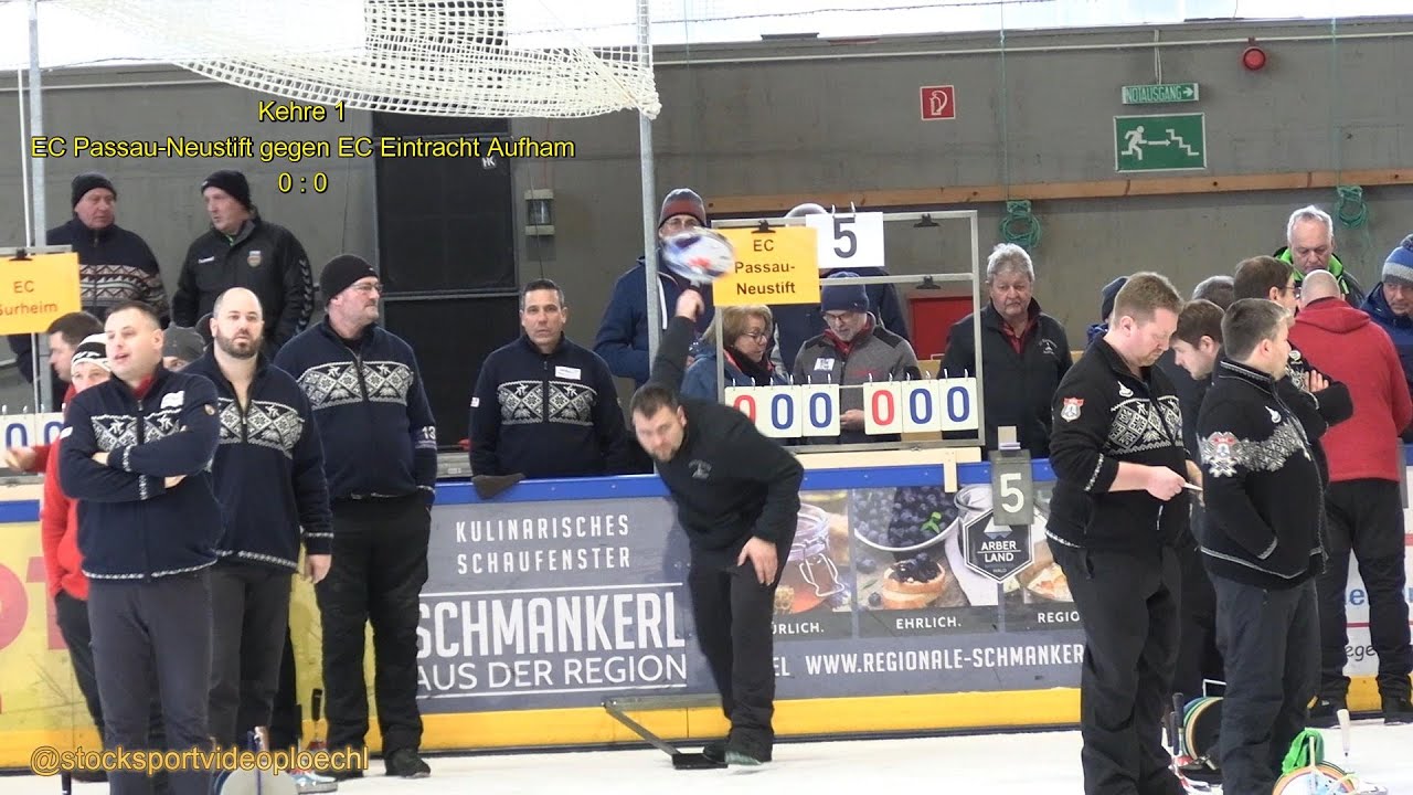 Deutsche BL Süd Herren Winter Vorrundenspiel EC Passau Neustift gegen EC Eintracht Aufham