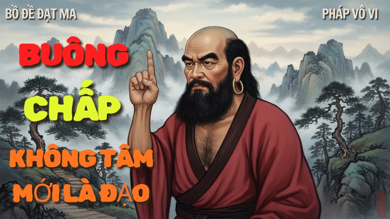 Bồ Đề Đạt Ma Dạy Gì? Buông Tâm, Không Tìm Giải Thoát Mới Là Đạo Thật