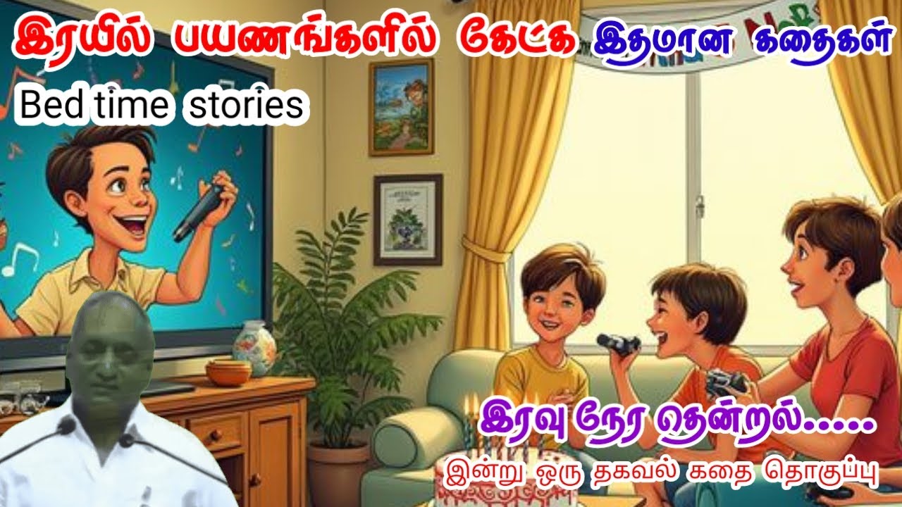 உங்கள் எதிர்காலம் | மன அழுத்தம் நீங்கி கவலைகள் மறந்து தூங்க | Thenkachi Ko Swaminathan Stories