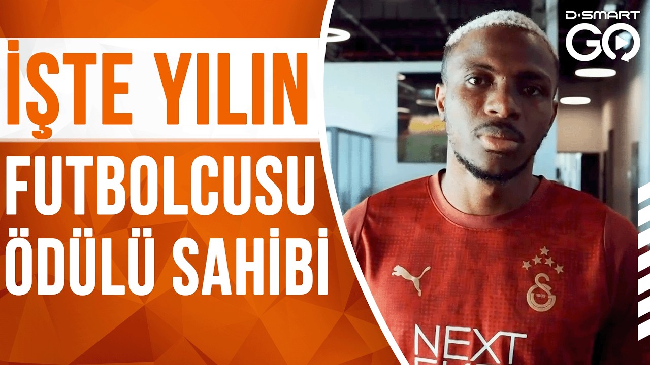 Yılın Futbolcusu &Ouml;d&uuml;l&uuml; Sahibi; Victor Osimhen | AXA Sigorta 72. Milliyet Yılın Sporcusu &Ouml;d&uuml;lleri