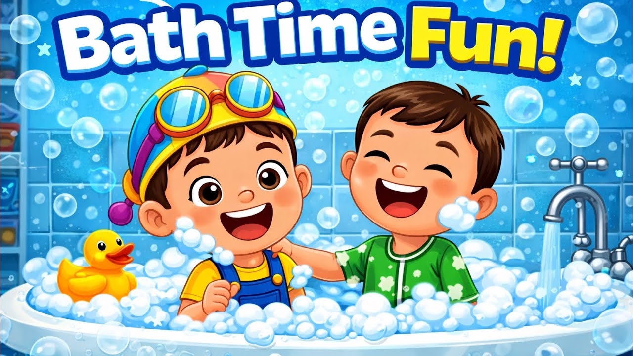 Baby Bath Song 🛁 | Bath Time Nursery Rhymes for Kids | Kaka Nursery Rhymes