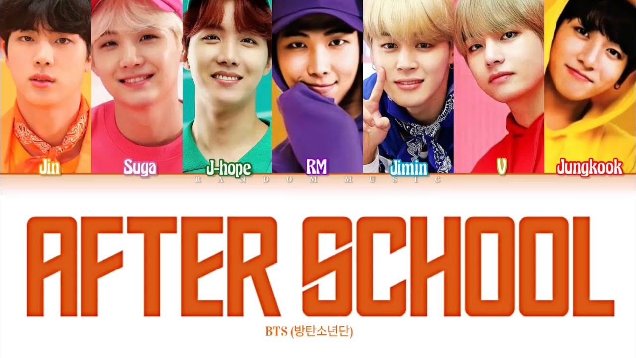 How Would BTS Sing ‘AFTER SCHOOL’ by WEEEKLY (Color Coded Lyrics Eng/Rom/Han)
