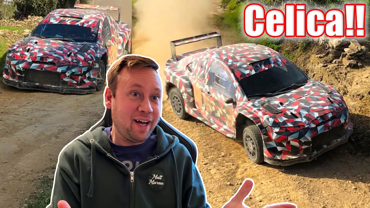 Замечен новый Toyota GR Celica!