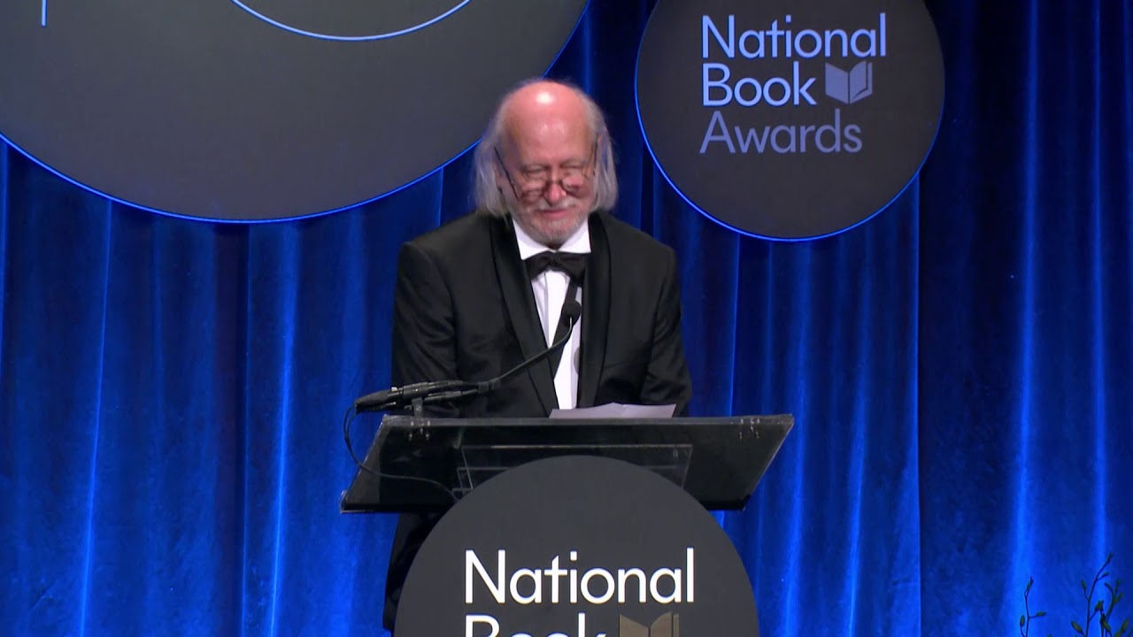 László Krasznahorkai accepts 2019 National Book Award for Translated Literature