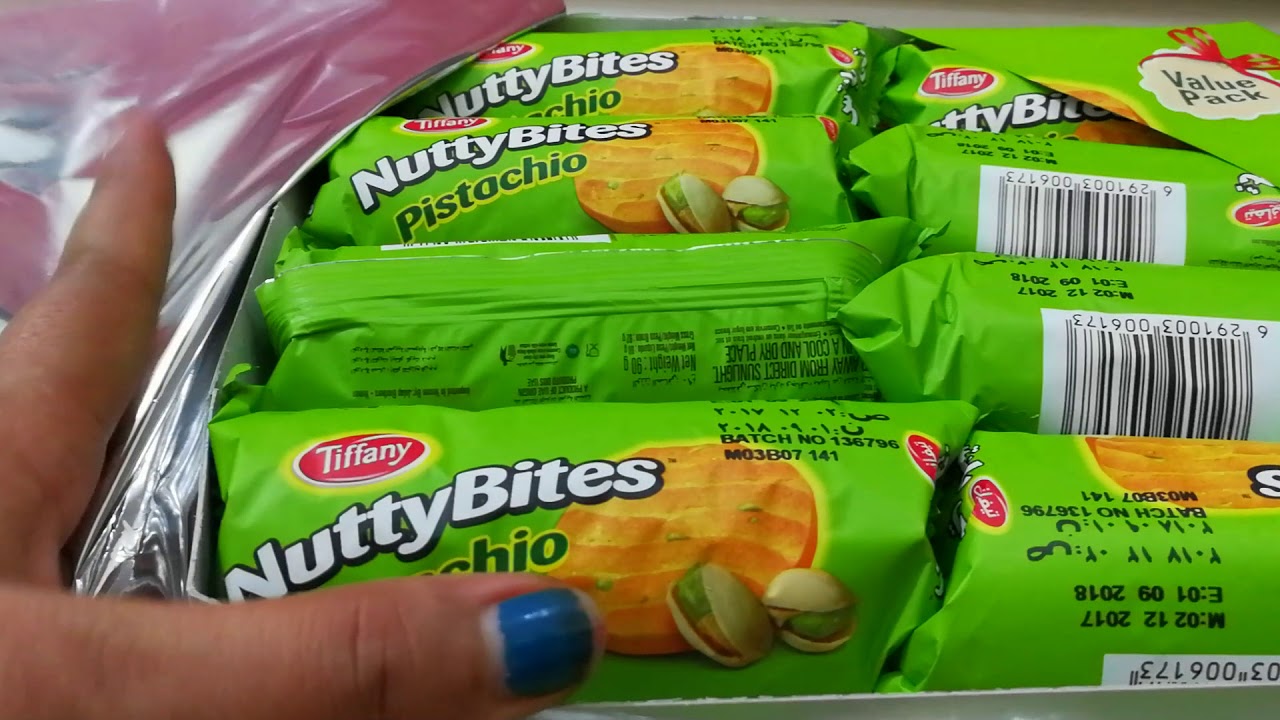 Unboxing Tiffany Nutty Bites